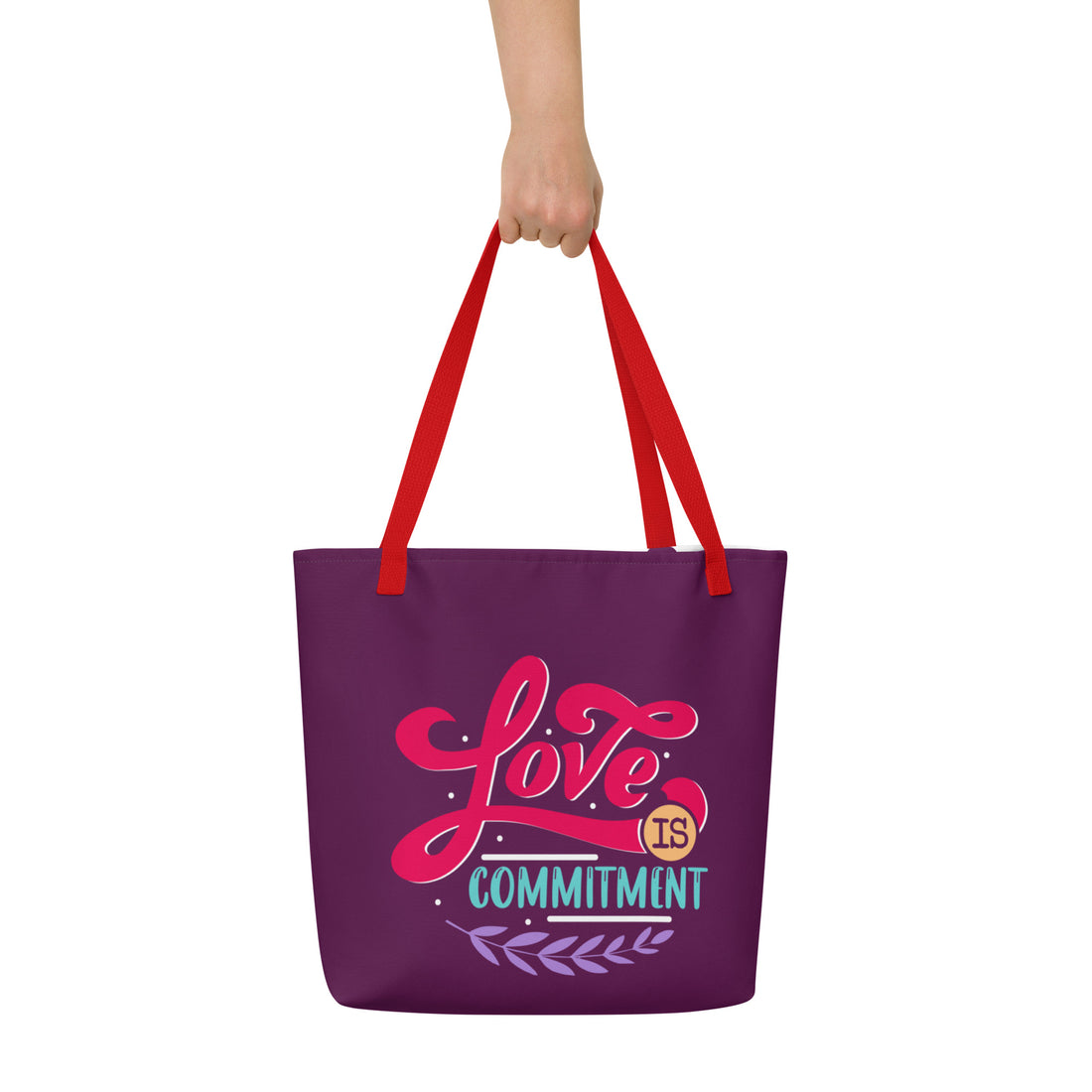 All-Over Print Large Tote Bag