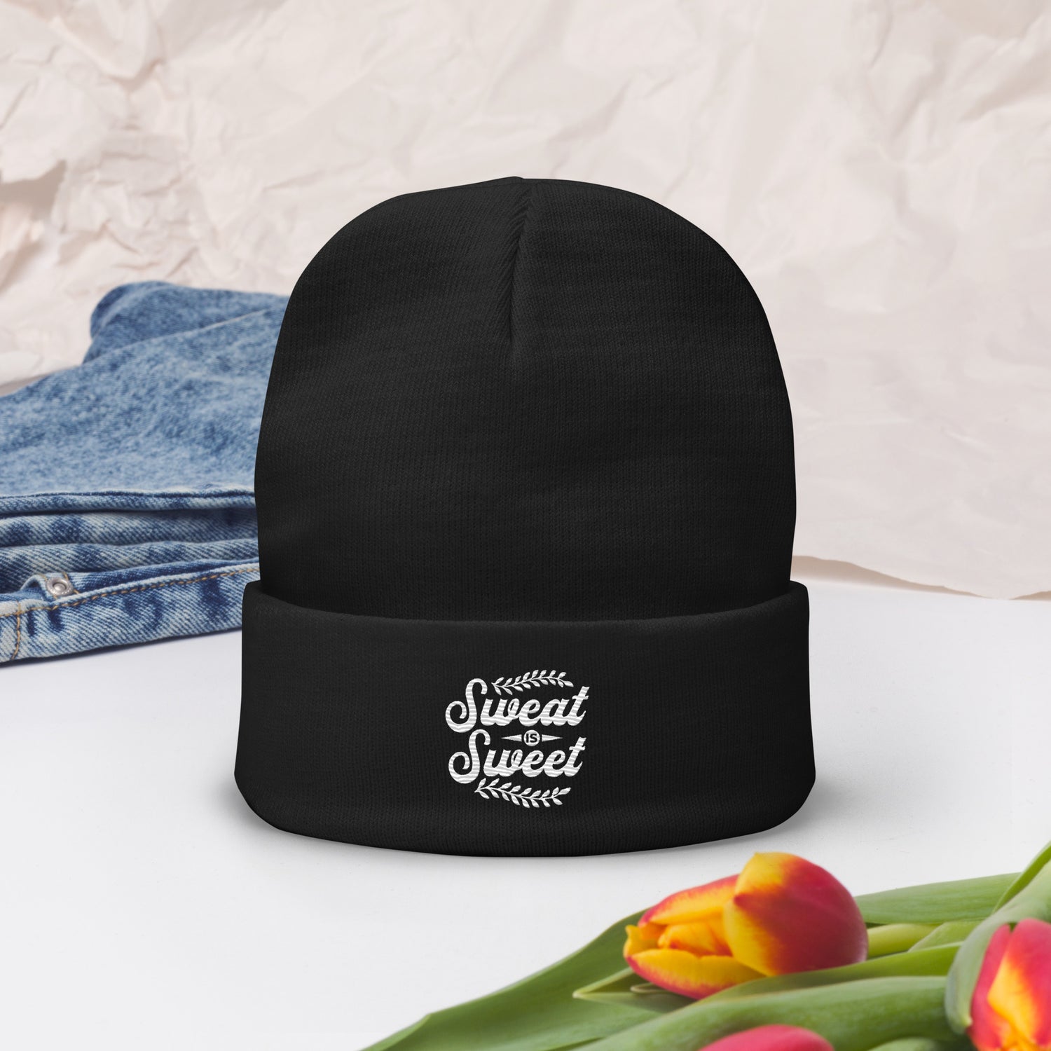 Embroidered Beanie